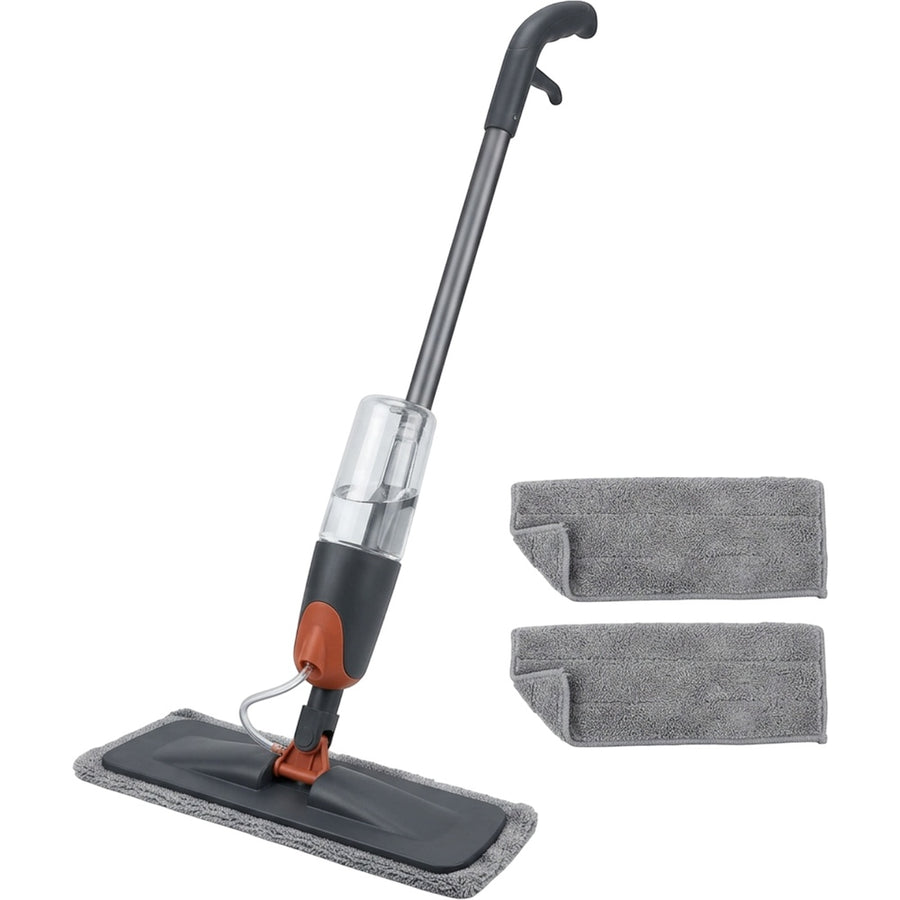 Zolan Spray Flat Mop 130 cm with 600 ml Tank Terracotta